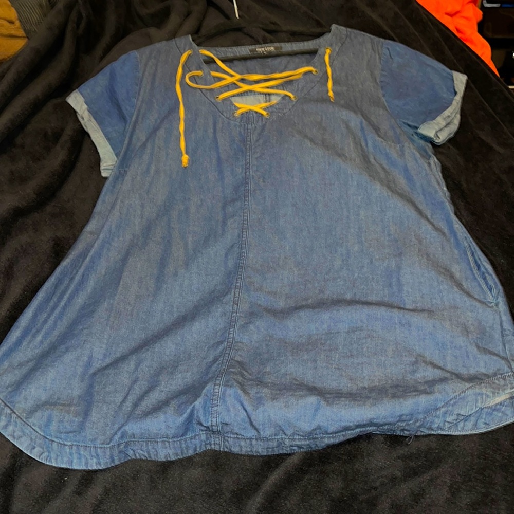 Denim shirt/dress